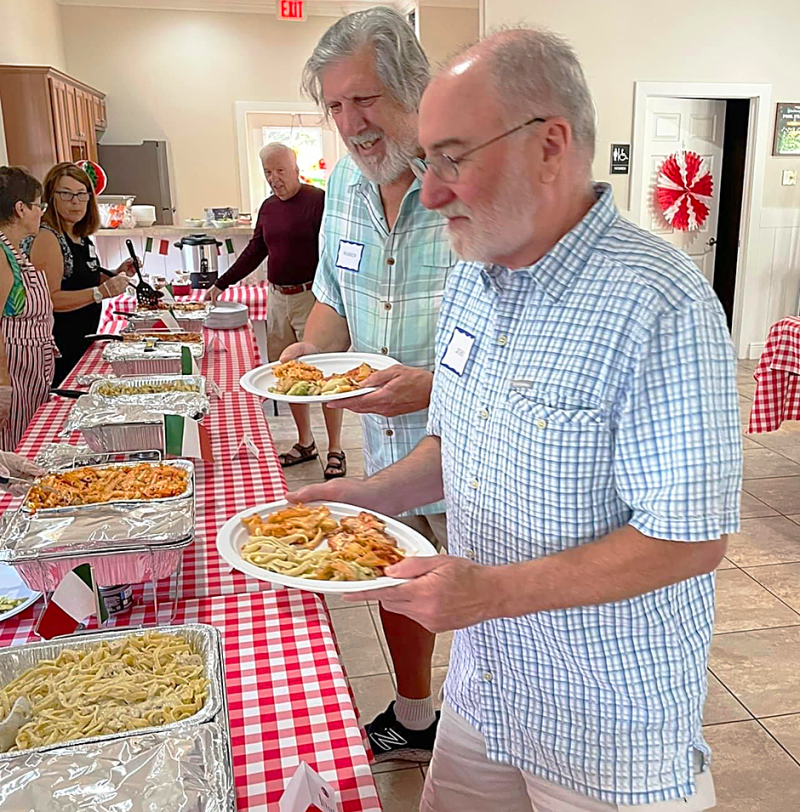 PASTA NITE WARREN & FRIEND